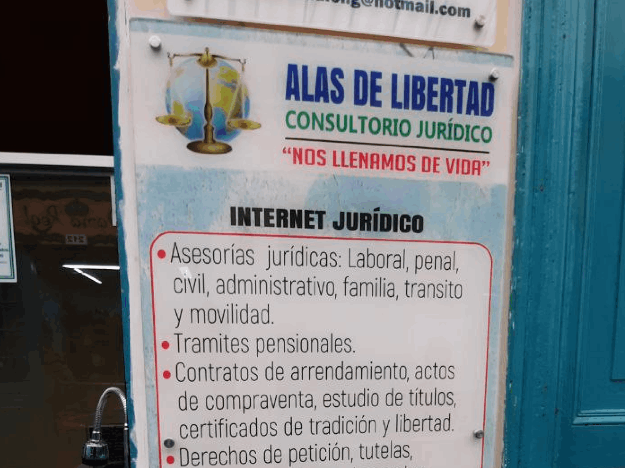 Consultorio jurídico Alas de Libertad